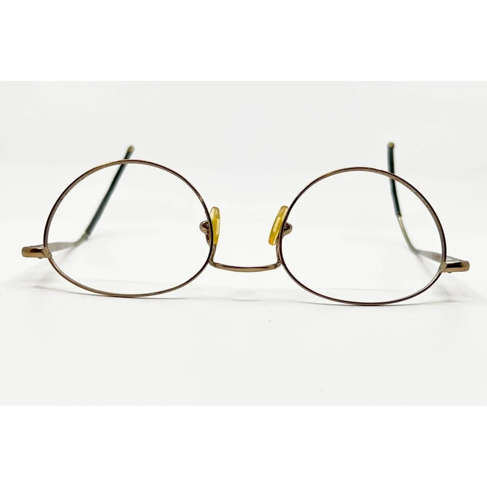 Timberland Eyeglasses Mens Brown P504 Round Metal Frame 140